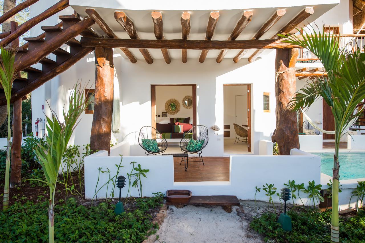 Villas Hm Palapas Del Mar Isla Holbox Luaran gambar