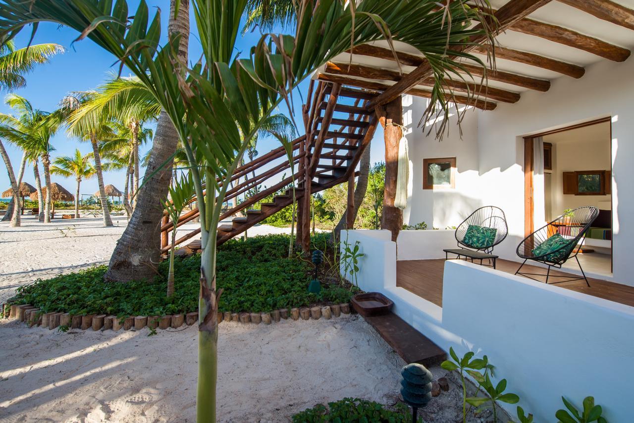 Villas Hm Palapas Del Mar Isla Holbox Luaran gambar