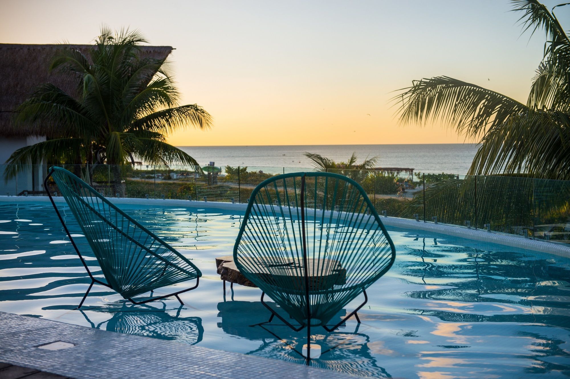 Villas Hm Palapas Del Mar Isla Holbox Luaran gambar